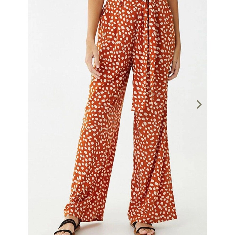 Forever 21 animal print pants